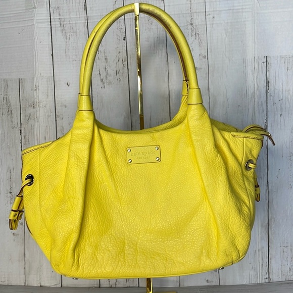 Kate Spade Yellow Satchel Shoulder Bag - Picture 1 of 14